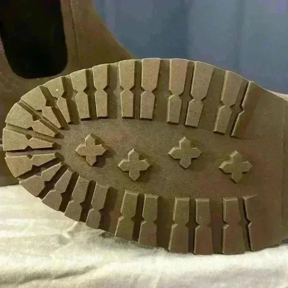 Cole Haan Greenwich Morel Brown Suede Chelsea Ankle Boots - Picture 6 of 8